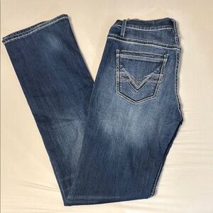 Buckle Blue Bootcut Jeans with Classic Denim Appeal